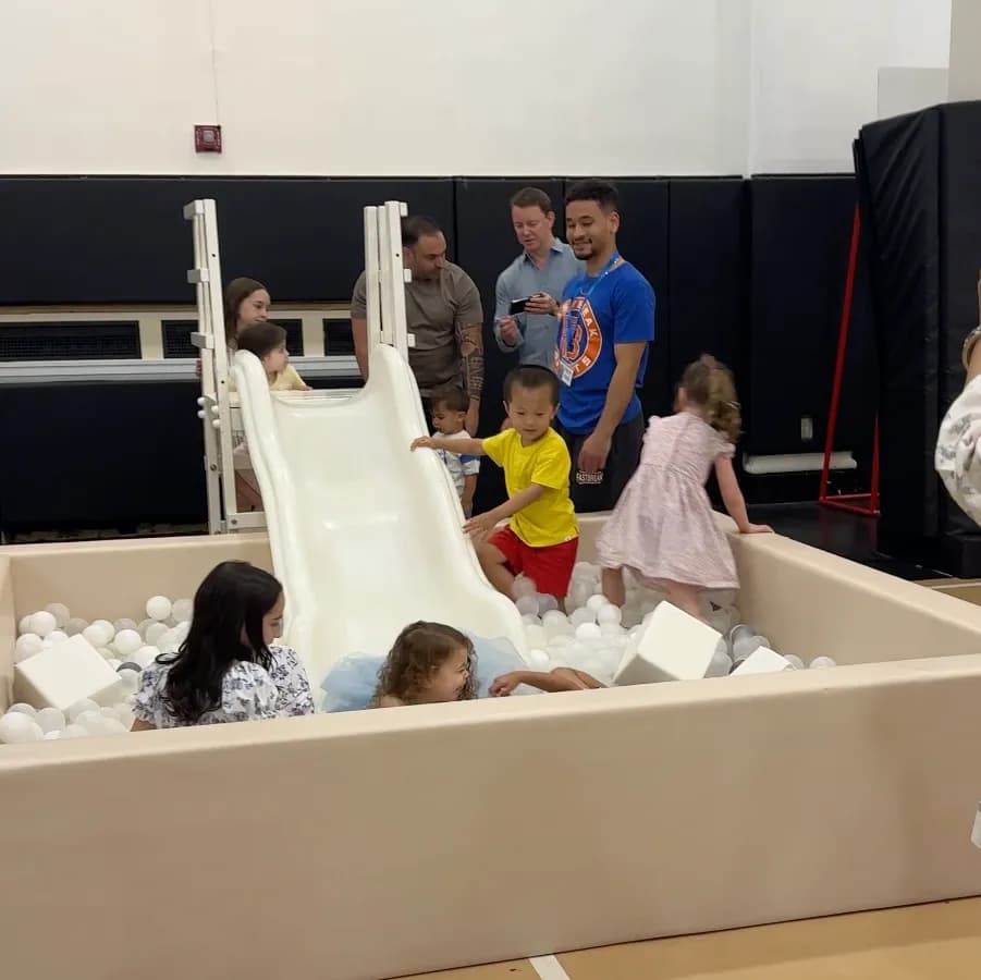 Long Slide Ball Pit