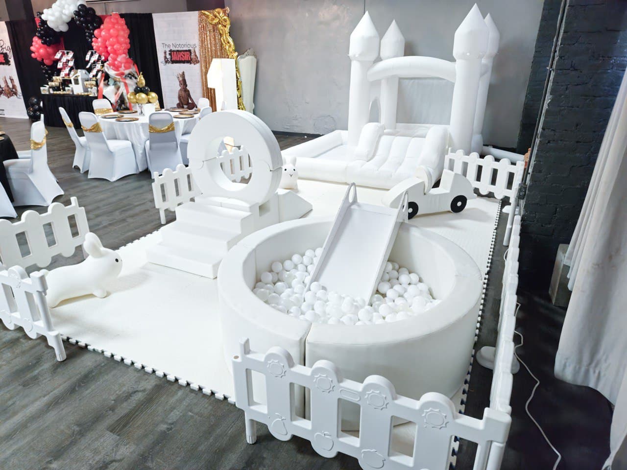 Ball pit setup 5